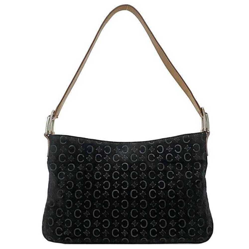 Celine Shoulder Bag Black Beige Macadam One Shoulder Hobo Shoulder Accessory